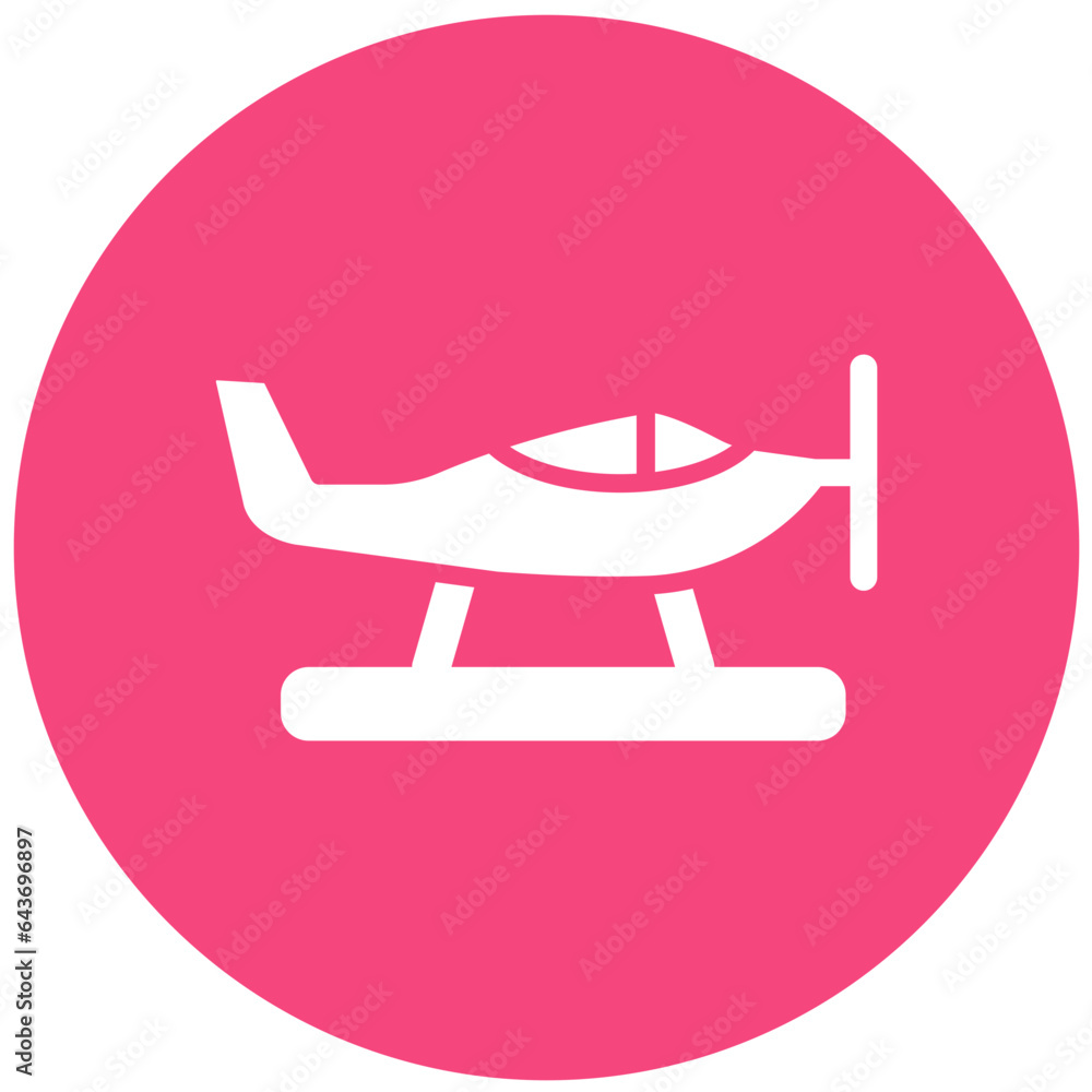 Plane Vector Icon Design Illustration Plane Vector Icon Design Illustration