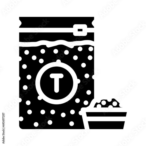 tobacco nicotine glyph icon vector. tobacco nicotine sign. isolated symbol illustration