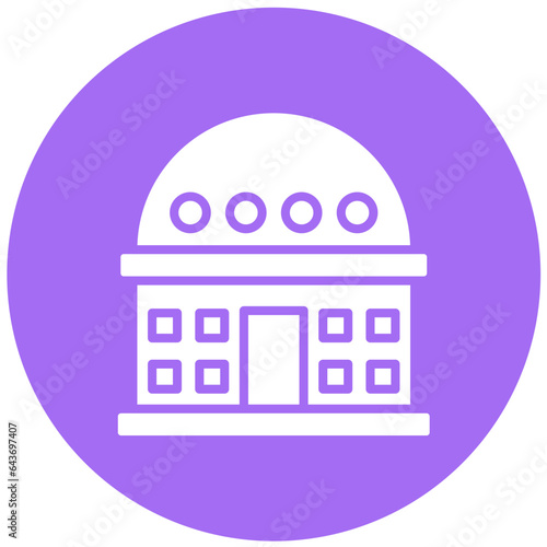 Planetarium Vector Icon Design Illustration