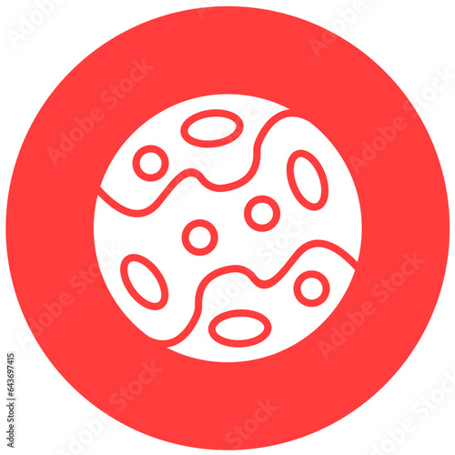 Pluto Vector Icon Design Illustration
