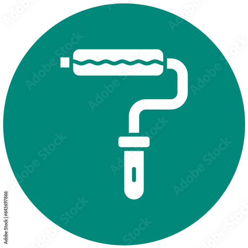 Paint roller Vector Icon Design Illustration