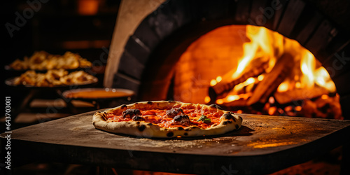 Wood - fired pizza oven