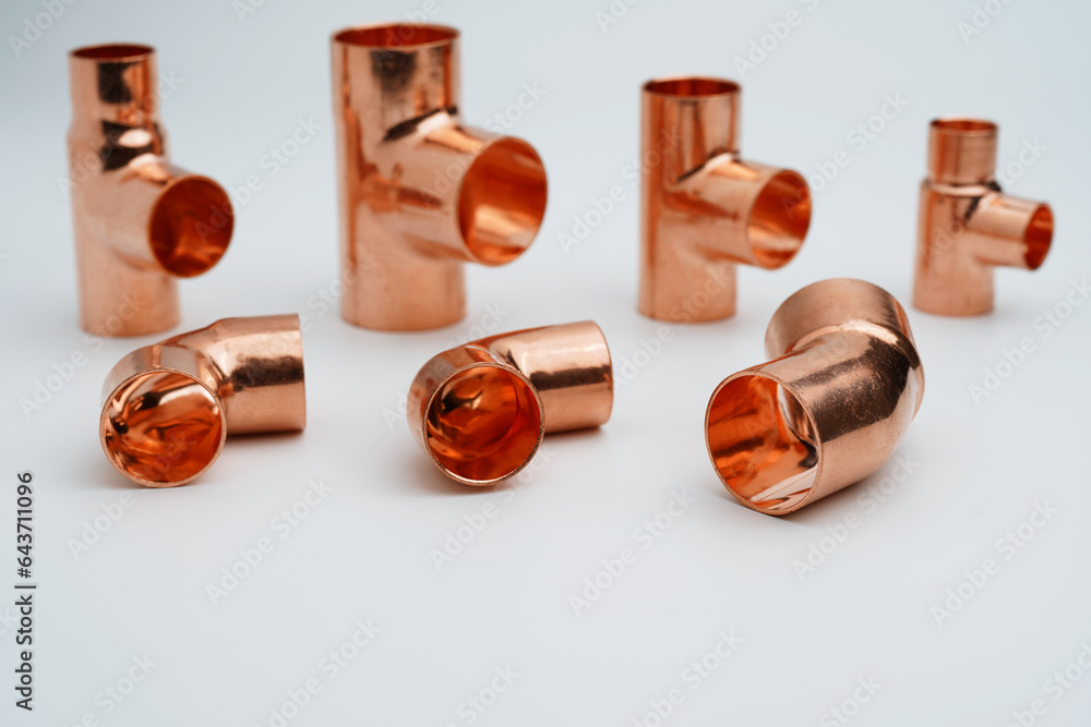Copper pipe plumber fittings elbow connectors socket accessories tubes faucet copper adapter Copper pipe plumber fittings elbow connectors socket accessories tubes faucet copper adapter