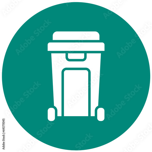 Recycle bin Vector Icon Design Illustration © Graphixs Art
