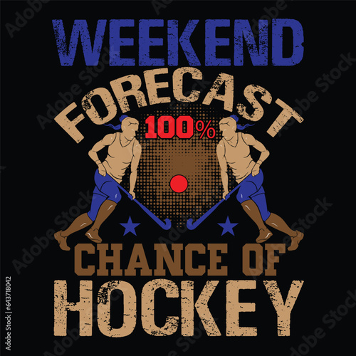 hockey tshart design vector art