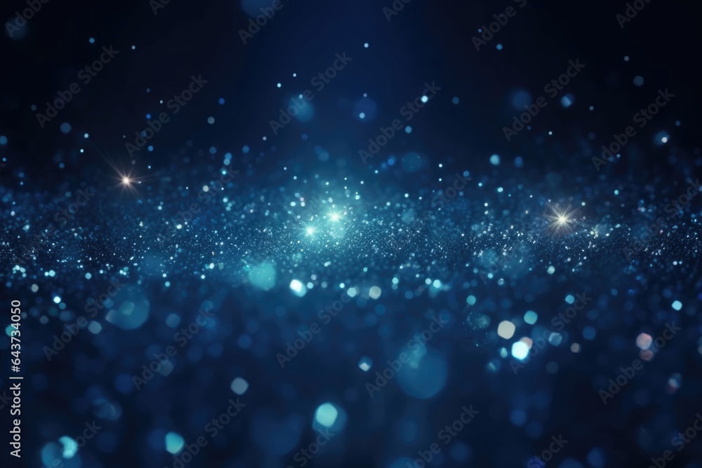 Blue bokeh light background, Christmas glowing bokeh confetti and sparkle texture overlay for your design. Sparkling blue dust abstract luxury decoration background. Blue bokeh light background, Christmas glowing bokeh confetti and sparkle texture overlay for your design. Sparkling blue dust abstract luxury decoration background.
