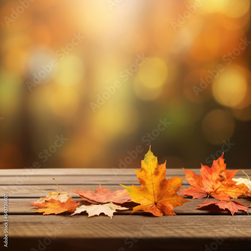 Piękny krajobraz jesień z. Kolorowe liście w parku. Spadające liście naturalne tło