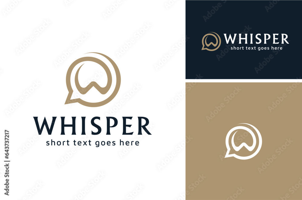 Initial Letter W with Bubble Chat for Welcome Whisper Words Talk Message Conversation Communication Phone Apps Icon Logo Design Initial Letter W with Bubble Chat for Welcome Whisper Words Talk Message Conversation Communication Phone Apps Icon Logo Design