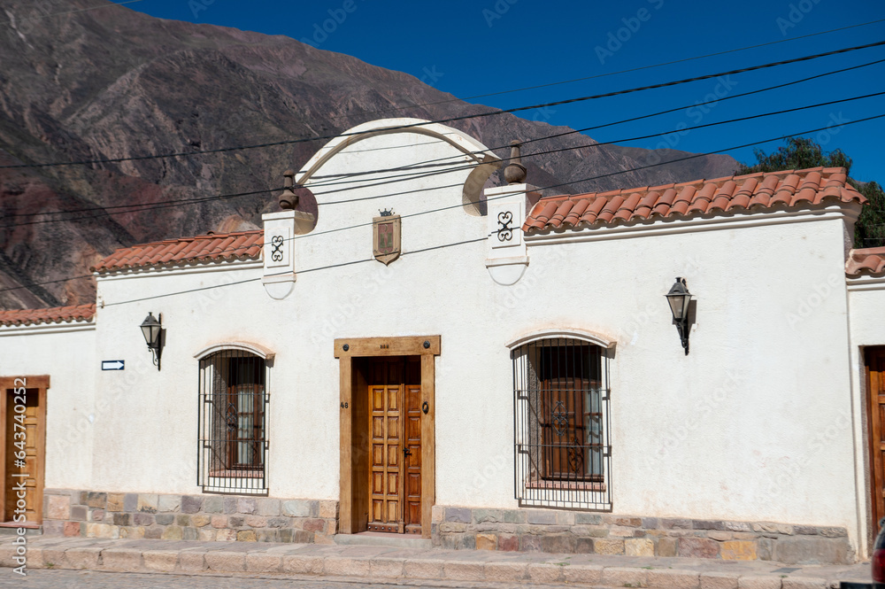 House where the Maimara City Council is located in the Province of Jujuy in Argentina
