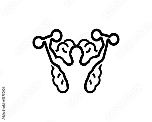 gym brain logo
