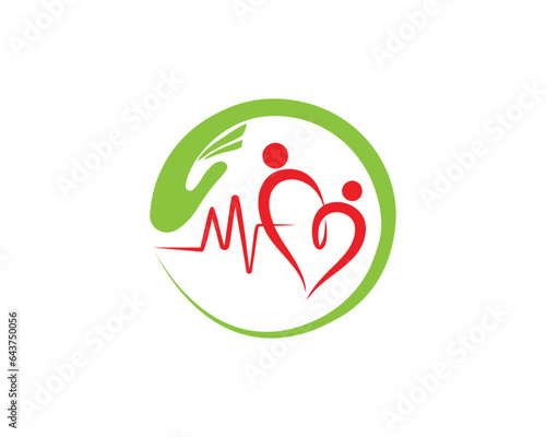 love hand treatment logo