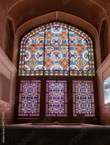 interior of Dowlatabad Garden in yazd, iran