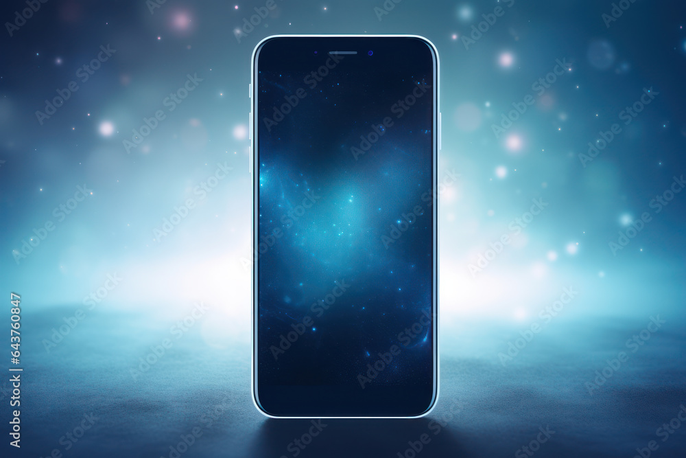 Futuristic Smart Cellphone, Generative AI