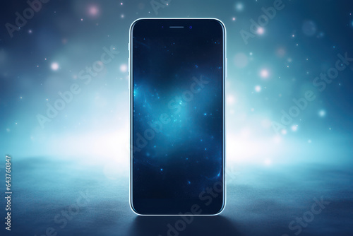 Futuristic Smart Cellphone, Generative AI