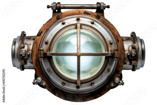 Bulkhead Light with Transparent Background. AI photo