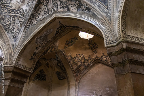 interior details of Vakil Bathhouse in shiraz, iran photo