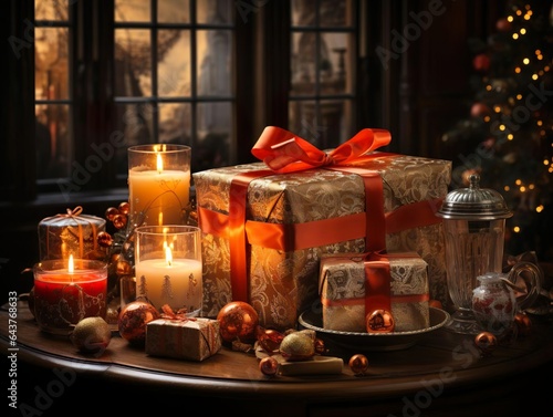 Christmas, decoration, Presents, gift,