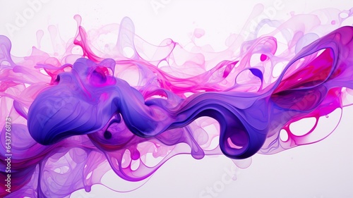 Abstract art only in color purple beautiful art Ai generated art