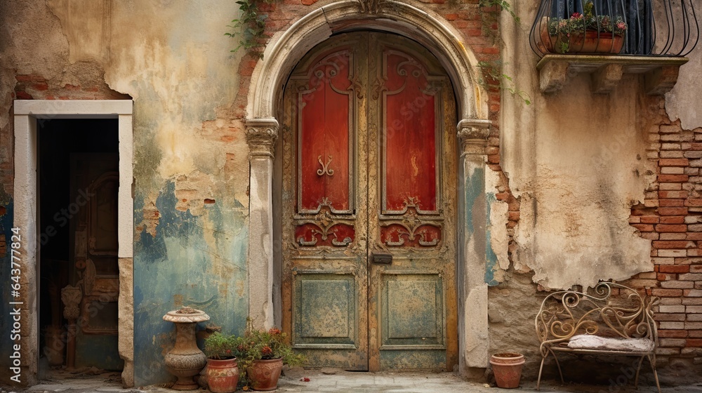 Ancient Venetian door