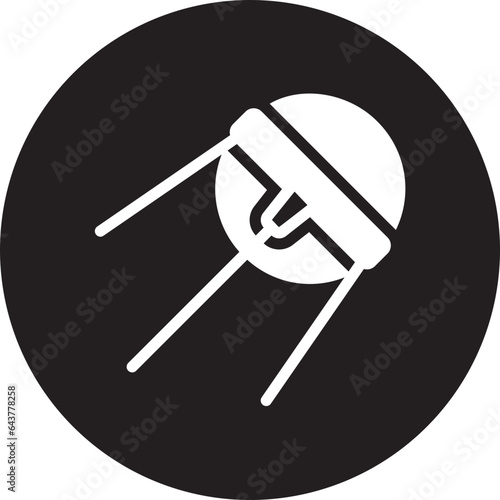 sputnik glyph icon