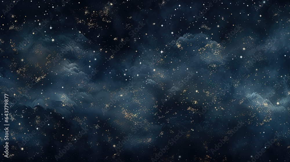  a space filled with lots of stars in the night sky.  generative ai