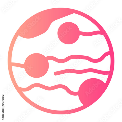 mars gradient icon