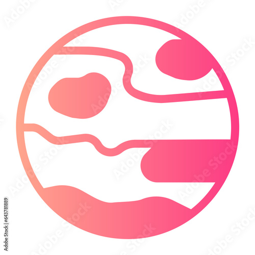 pluto gradient icon