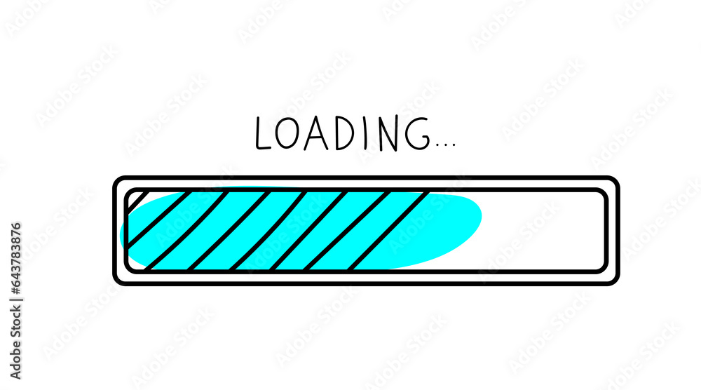 Loading sign. Loading style sign for mobile concept and web design ...