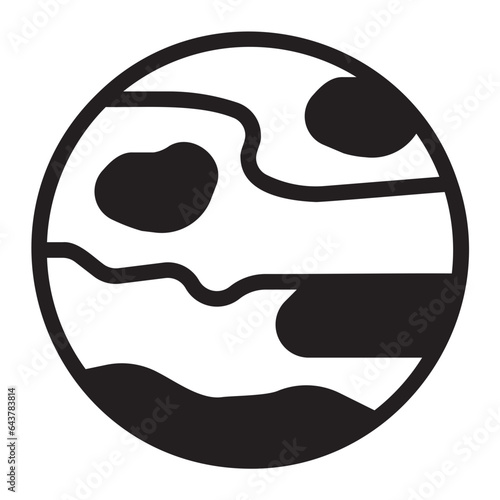 pluto glyph icon