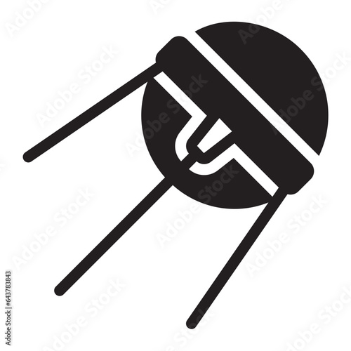 sputnik glyph icon