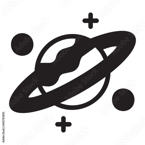 saturn glyph icon