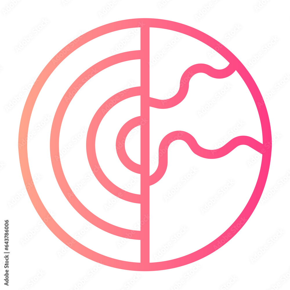 core gradient icon core gradient icon