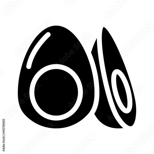food egg chicken farm glyph icon vector. food egg chicken farm sign. isolated symbol illustration
