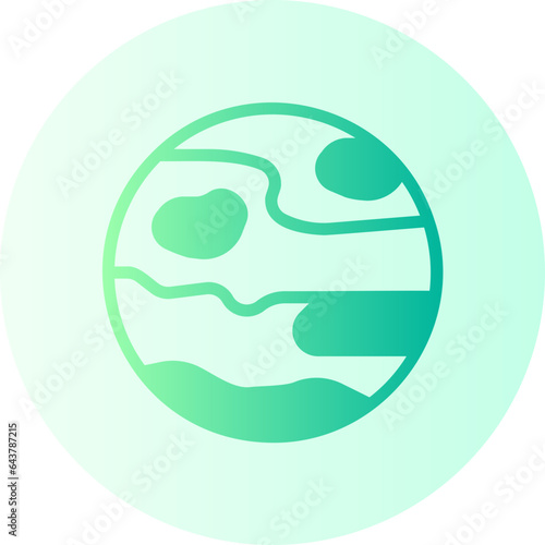 pluto gradient icon
