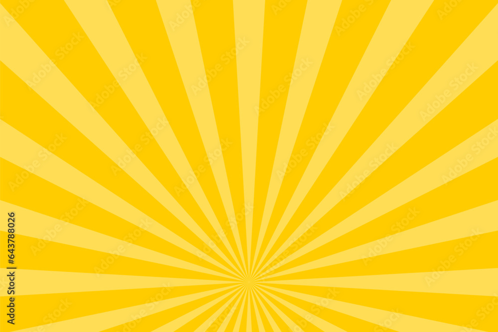 Retro yellow sunburst vector texture Retro yellow sunburst vector texture
