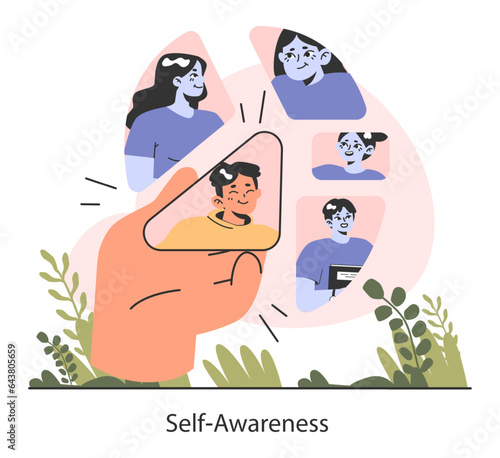 Self-awareness. Deep understanding and acceptance of own personality.