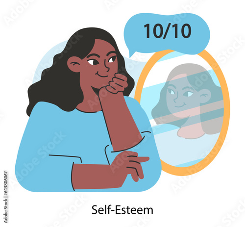 Self-esteem. Deep understanding and acceptance of own personality.