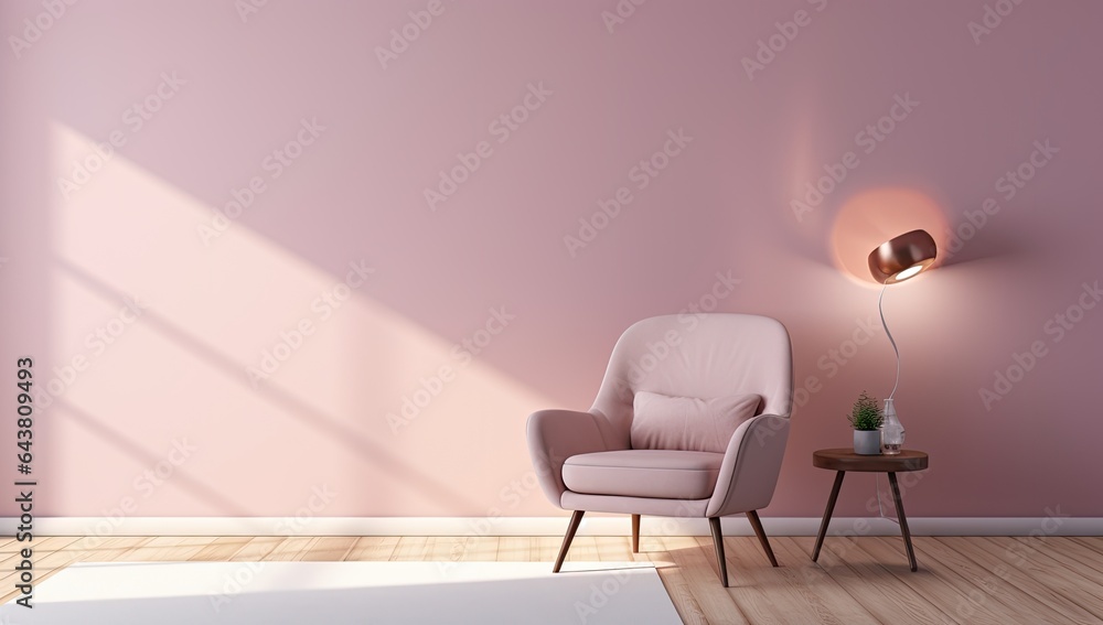 Modern interior with mockup background wall and beautiful decoration. Modern interior with mockup background wall and beautiful decoration.