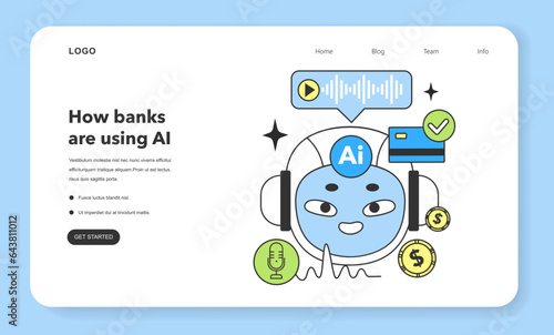 Banking industry automatization with artificial intelligence. Fintech