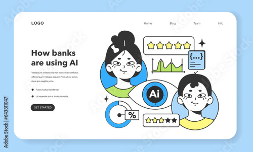 Banking industry automatization with artificial intelligence. Fintech