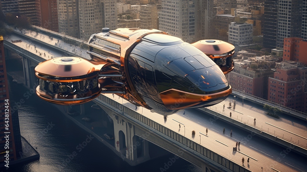 Futuristic transport Futuristic transport