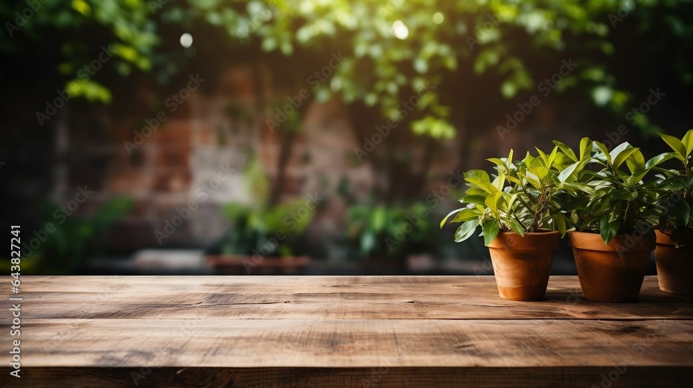 background with empty top Backyard Patio Table