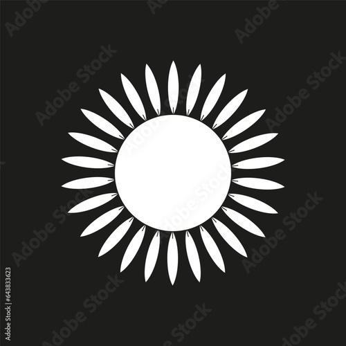 Gas burner icon. Vector illustration. EPS 10.