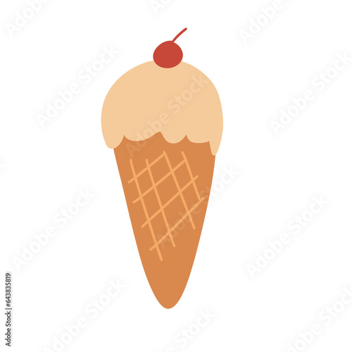 ice cream hand drawn