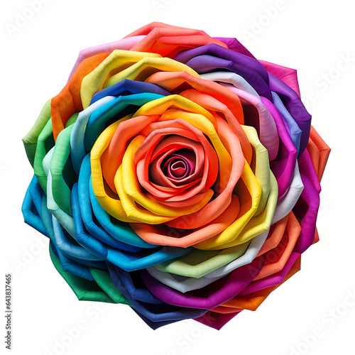 Spectrum colored roses