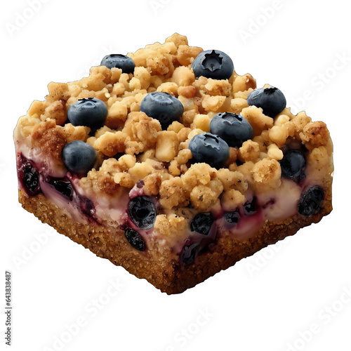 Berry Cake's Gourmet Beauty, Generative AI photo