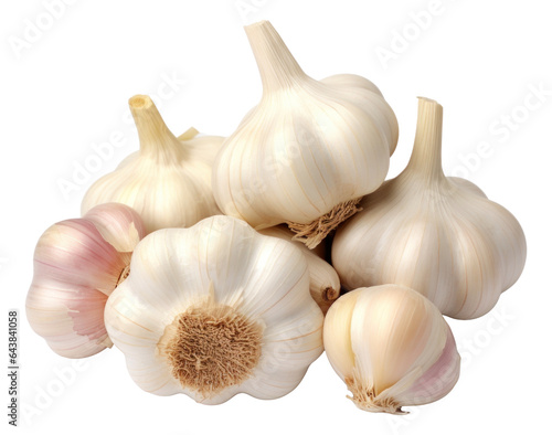 Garlic isolated.