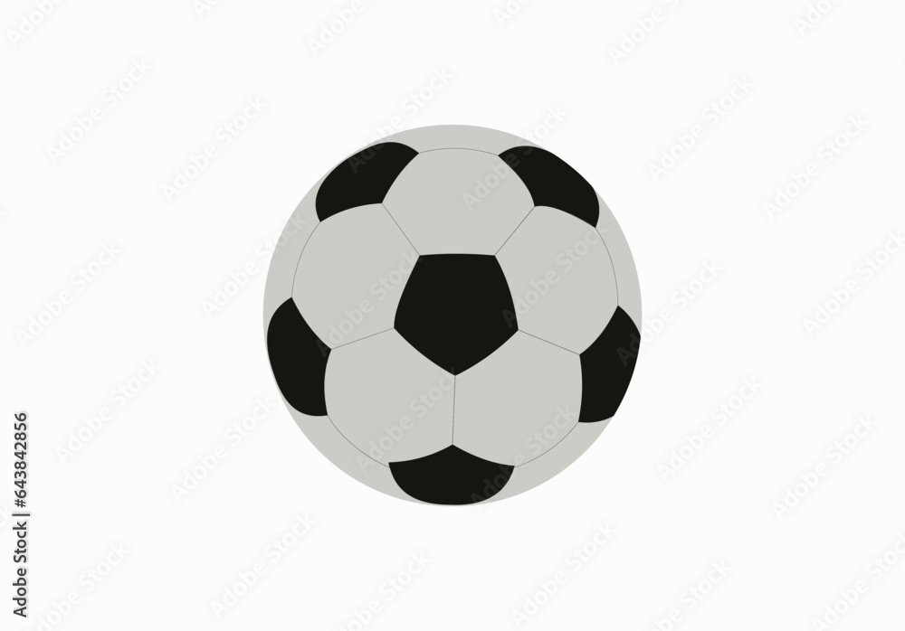 soccer ball template with natural color uses for sports.for template.
