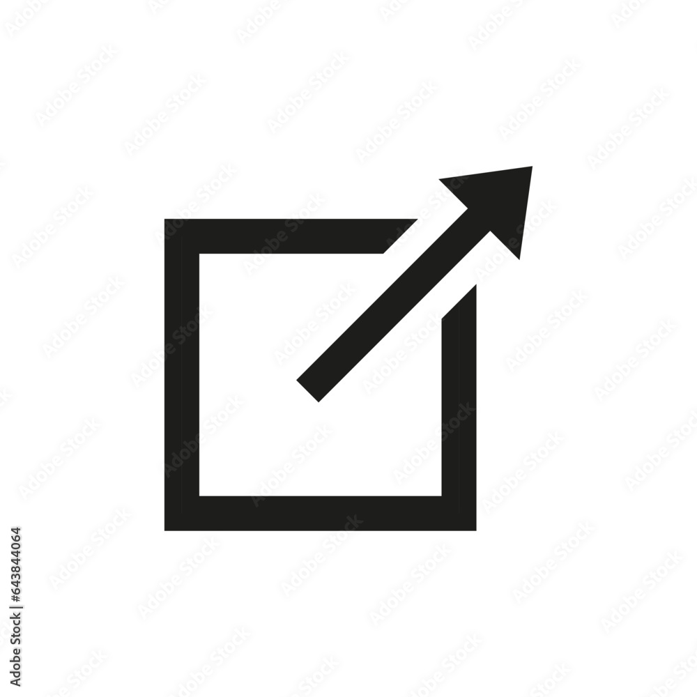 External link icon. Vector illustration. EPS 10. External link icon. Vector illustration. EPS 10.