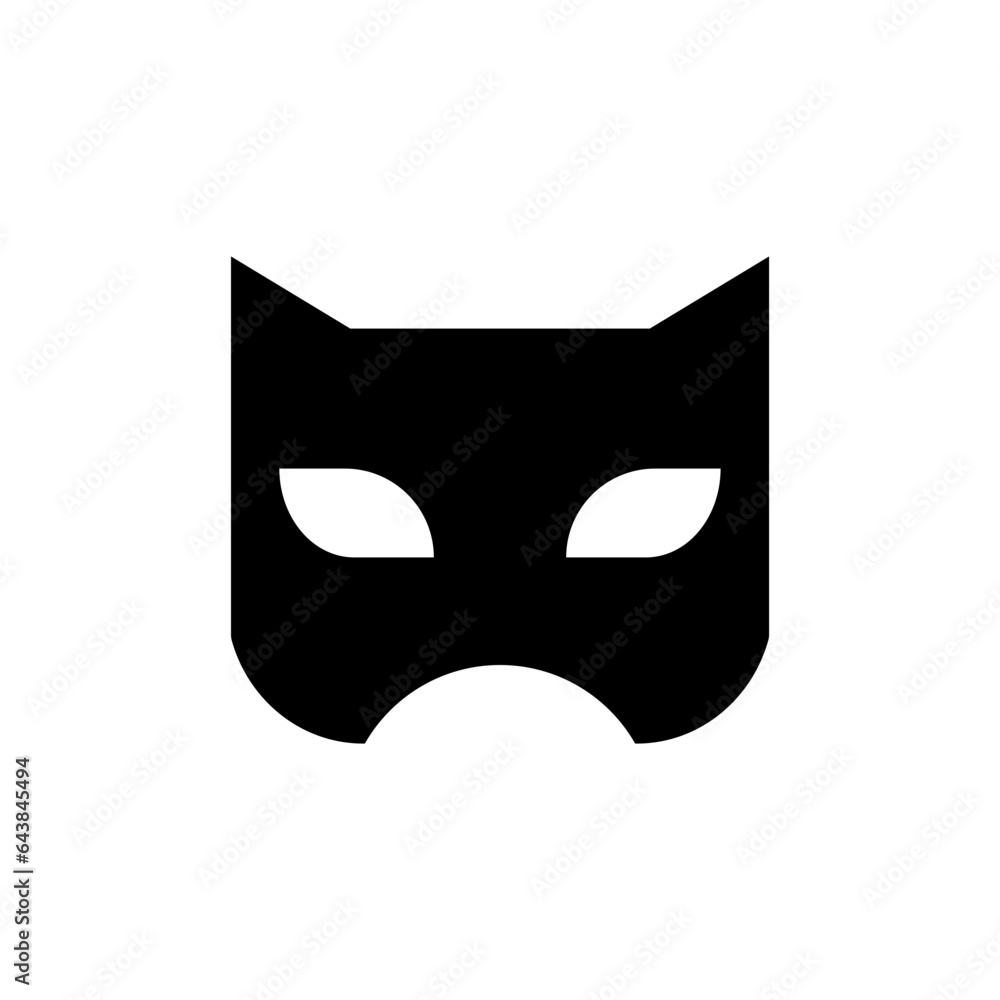 black mask logo 